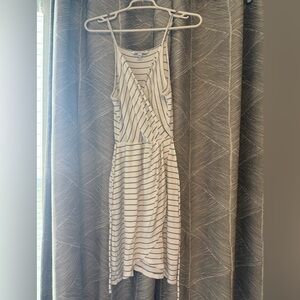 41 Hawthorn Black and White Striped Midi Dress